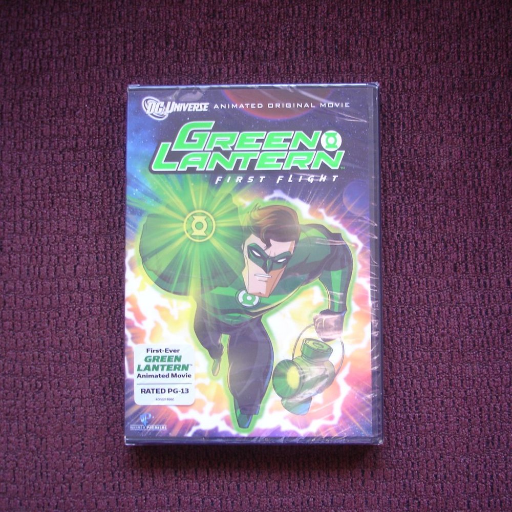 2/$12: GREEN LANTERN FIRST FLIGHT NWT Animated DVD